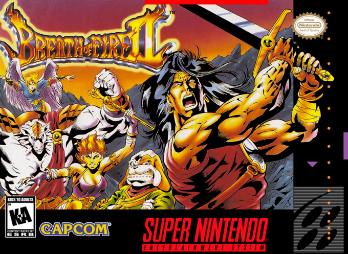 Breath Of Fire 2 box art