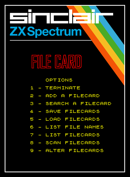 File Card box art