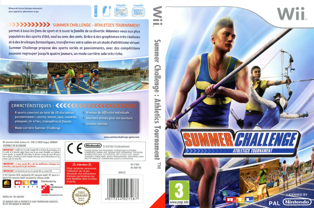 Summer Challenge Athletics Tournament — box-texture (FR)