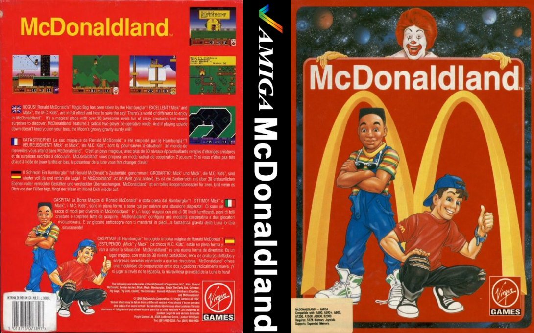 McDonaldland — box-texture (EU)