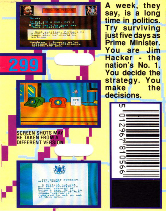 Yes, Prime Minister — box-2D-back (UK)