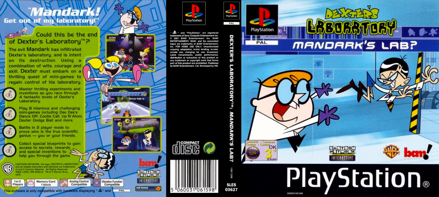 Dexter's Laboratory - Mandark's Lab ? — box-texture (EU)
