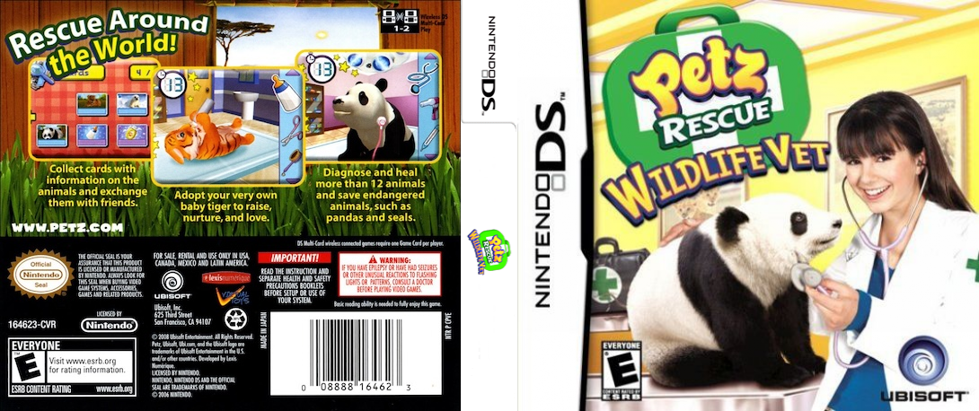 Petz Rescue - Wildlife Vet — box-texture (US)