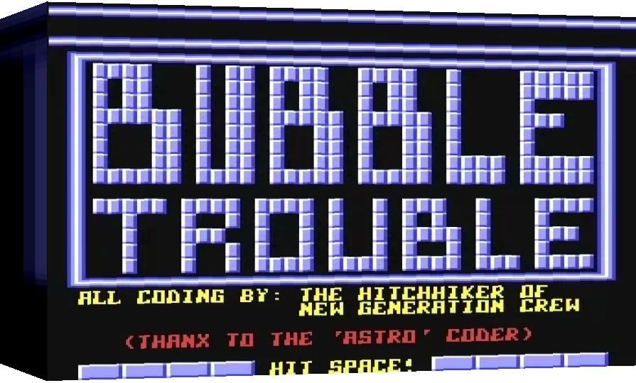 Bubble Trouble — box-3D (WOR)
