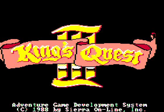 King's Quest 3 - To Heir Is Human — sstitle (US)
