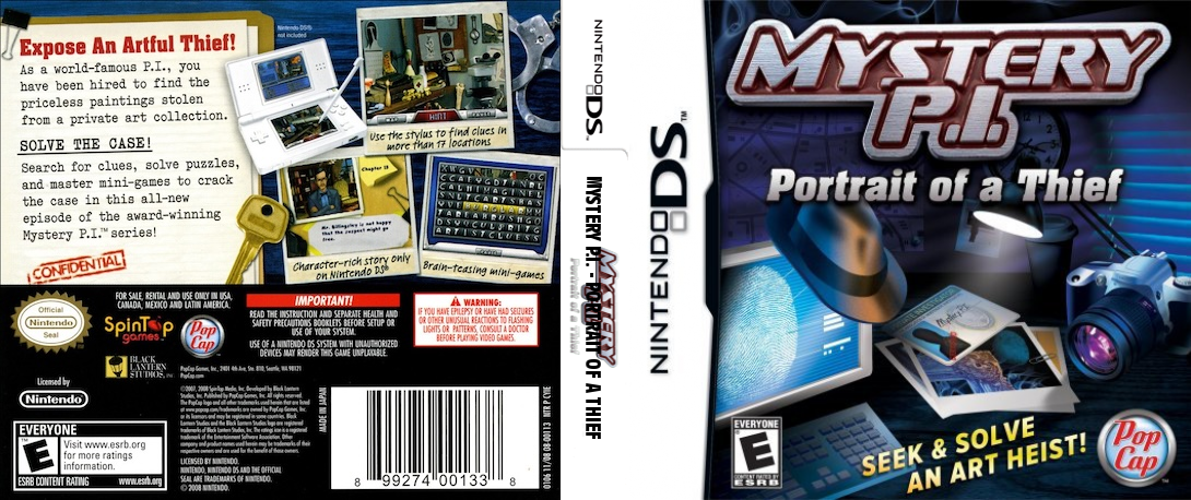 Mystery P.i. - Portrait Of A Thief — box-texture (US)