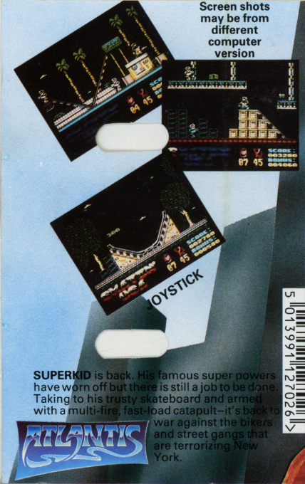Skatin' Usa — box-2D-back (EU)