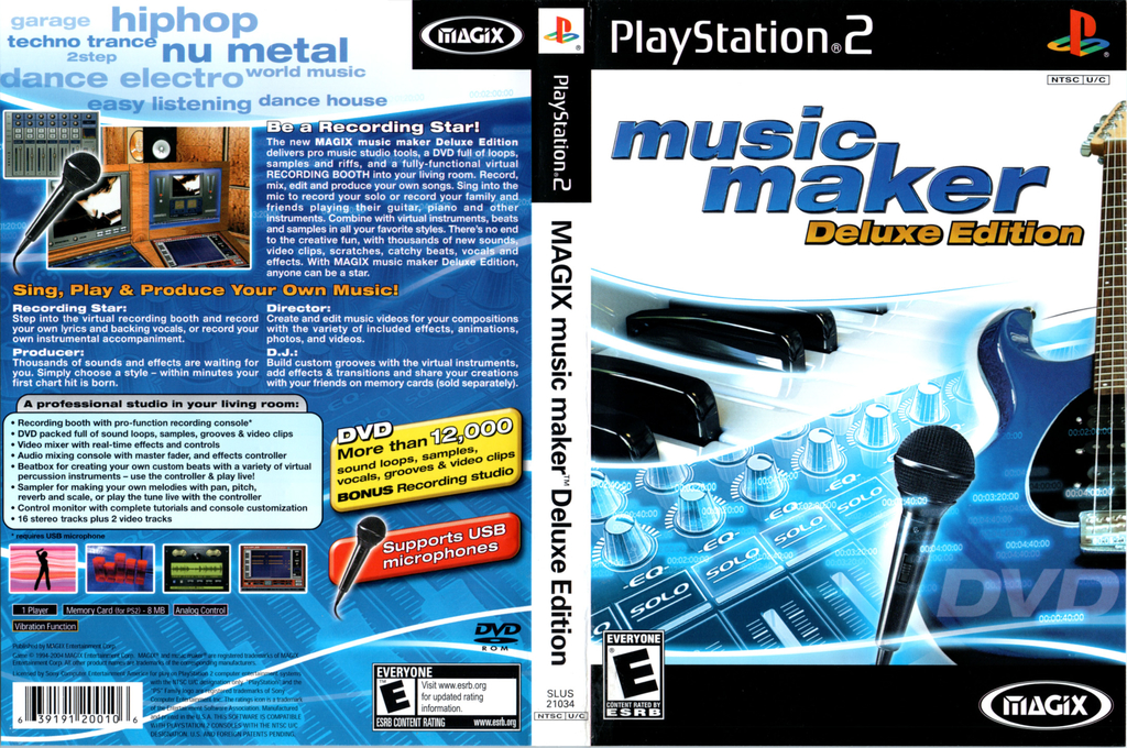 MAGIX Music Maker — box-texture (US)