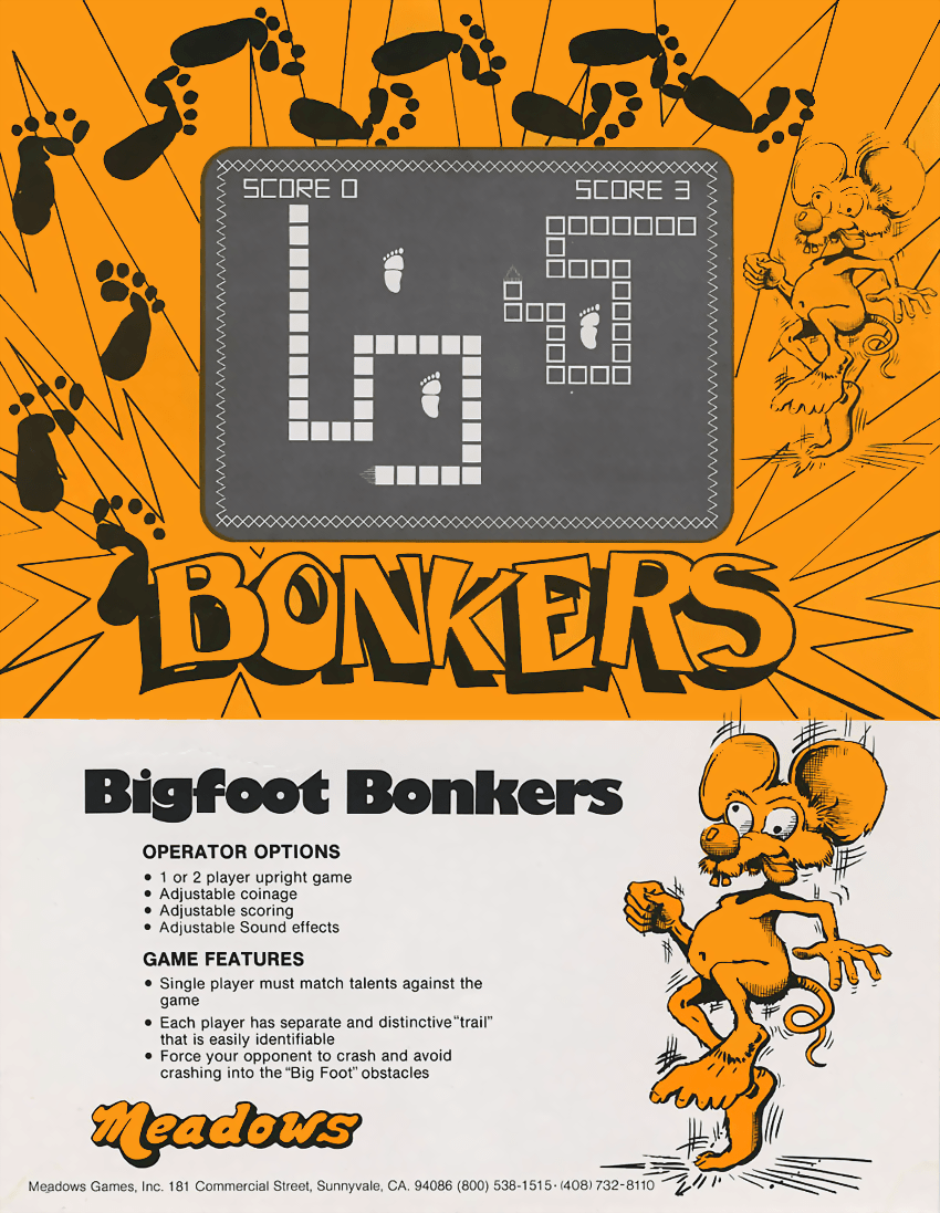 Bigfoot Bonkers box art
