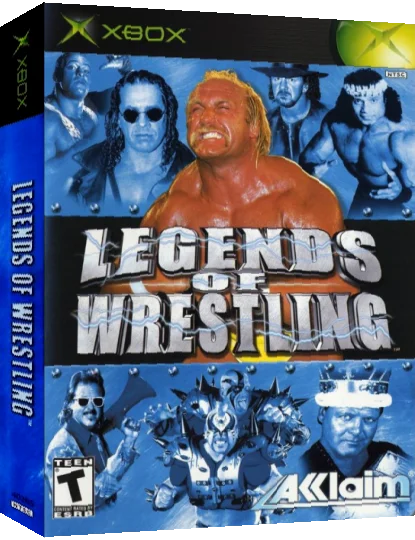 Legends of Wrestling — box-3D (US)