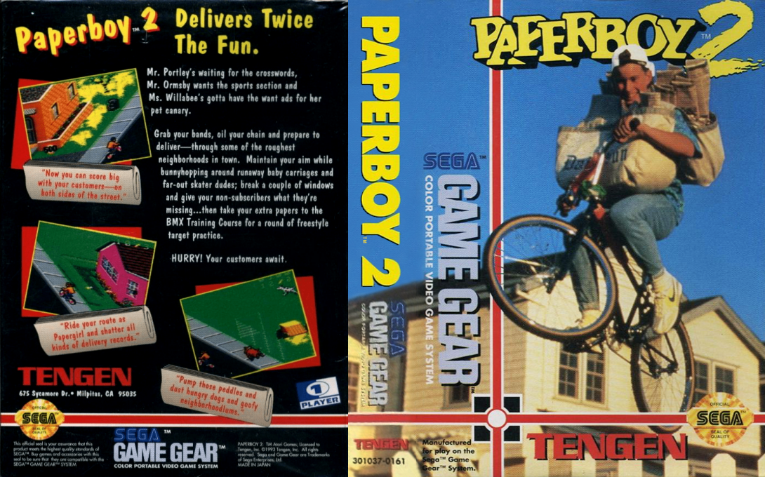 Paperboy 2 — box-texture (US)
