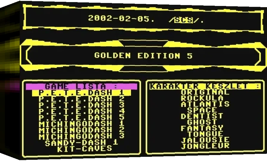 Golden Edition 05 — box-3D (WOR)