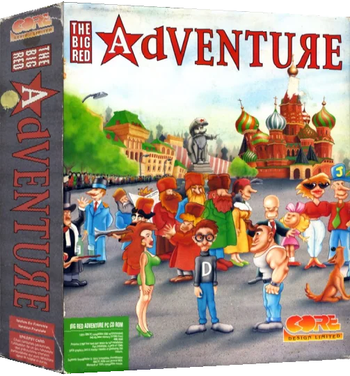 Big Red Adventure, The — box-3D (EU)