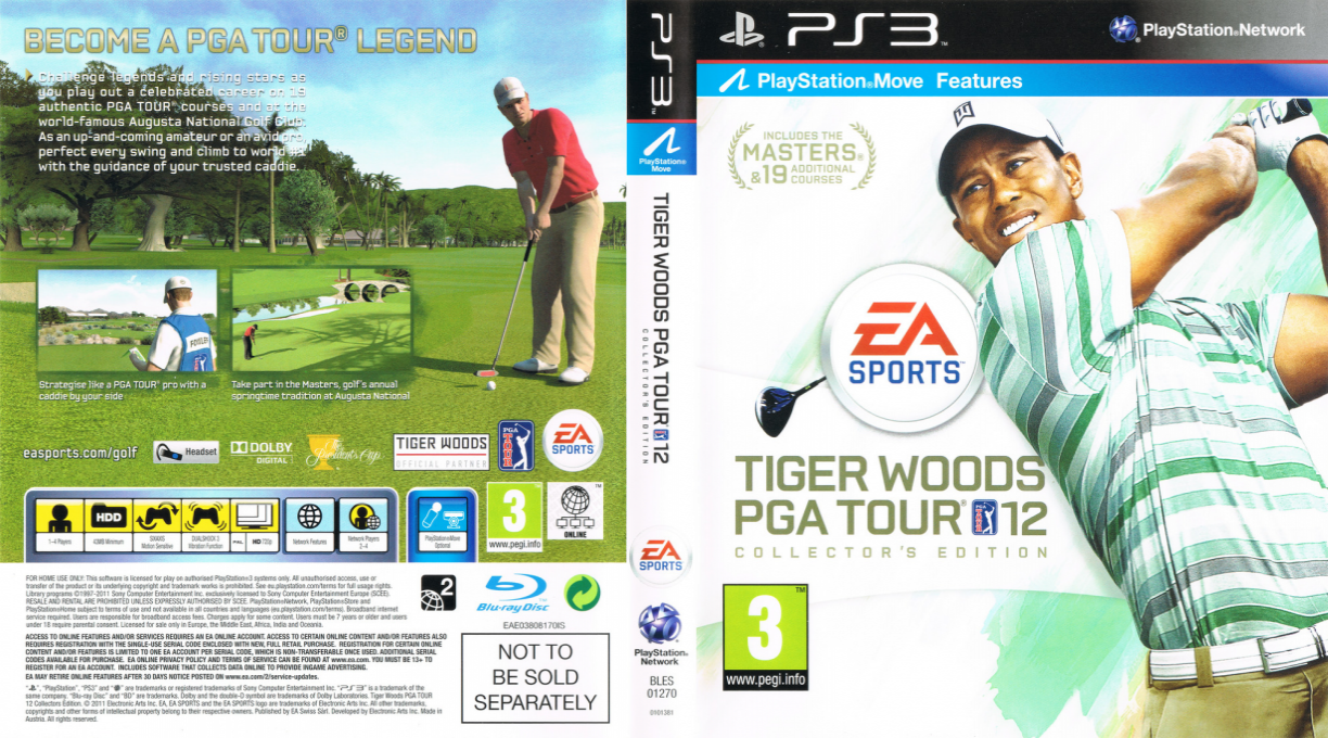 Tiger Woods PGA Tour 12 — box-texture (EU)