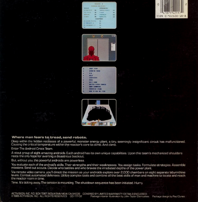 Countdown to Meltdown — box-2D-back (US)