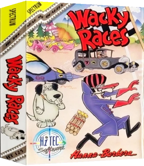 Wacky Races — box-3D (EU)