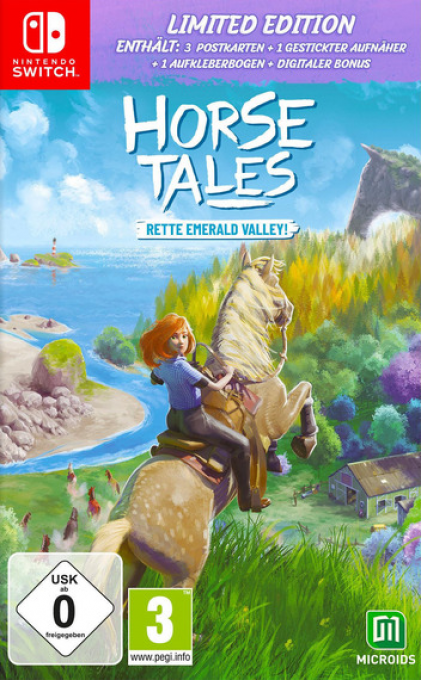 Horse Tales - Emerald Valley Ranch — box-2D (DE)