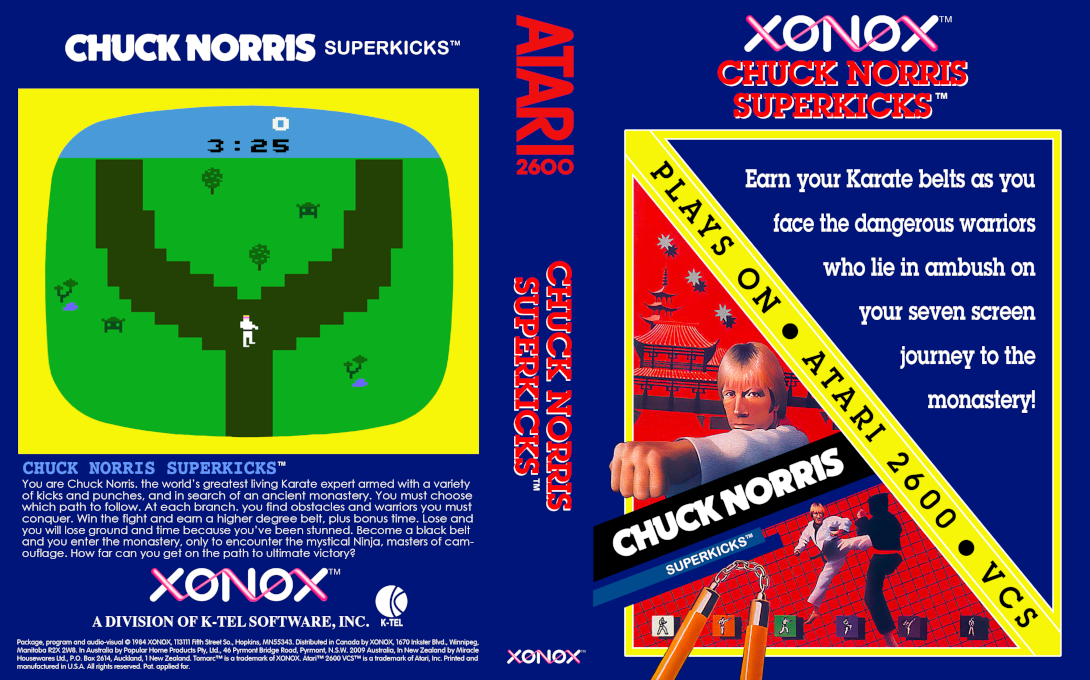 Chuck Norris Superkicks — box-texture (US)