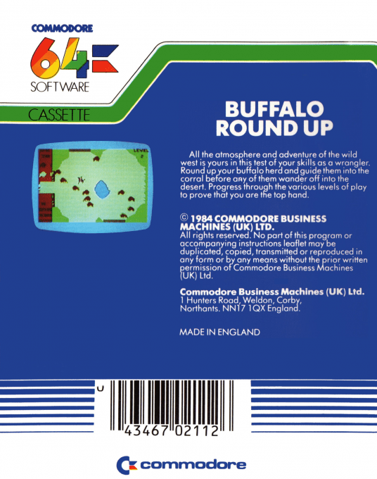 Buffalo Roundup — box-2D-back (EU)