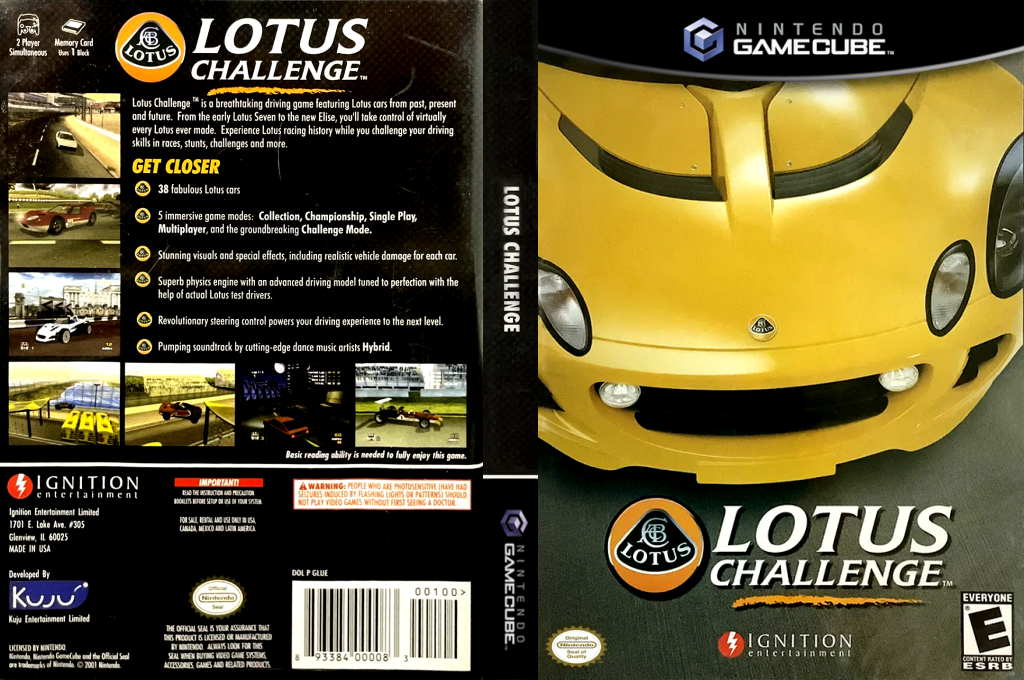 Lotus Challenge — box-texture (US)