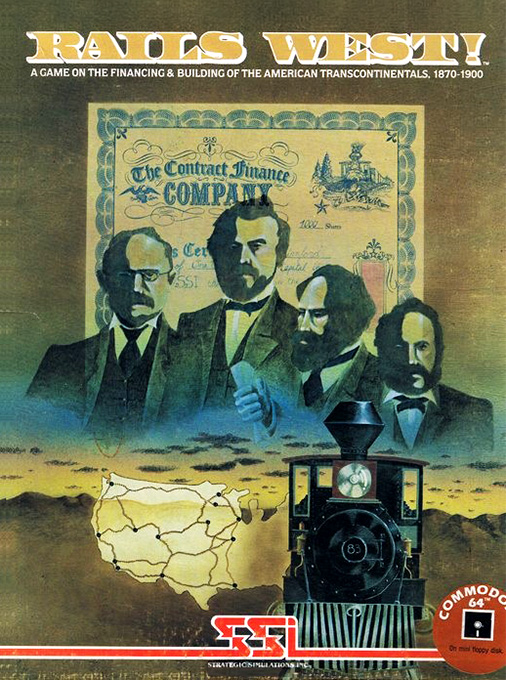 Rails West! box art