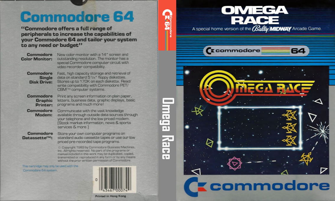 Omega Race — box-texture (US)