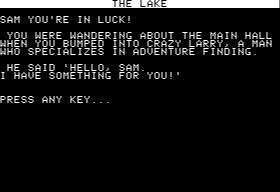 Eamon 156 - The Lake — ss (WOR)