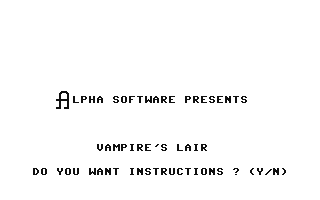 Vampire's Lair — sstitle (WOR)
