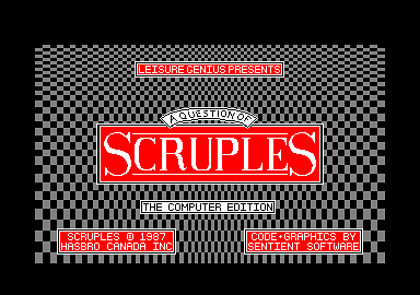 Question Of Scruples, A — sstitle (EU)
