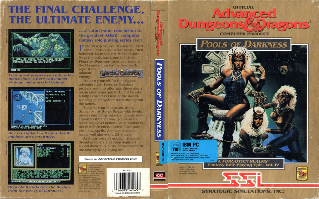 Pools Of Darkness — box-texture (US)