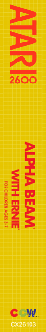 Alpha Beam with Ernie — box-2D-side (US)