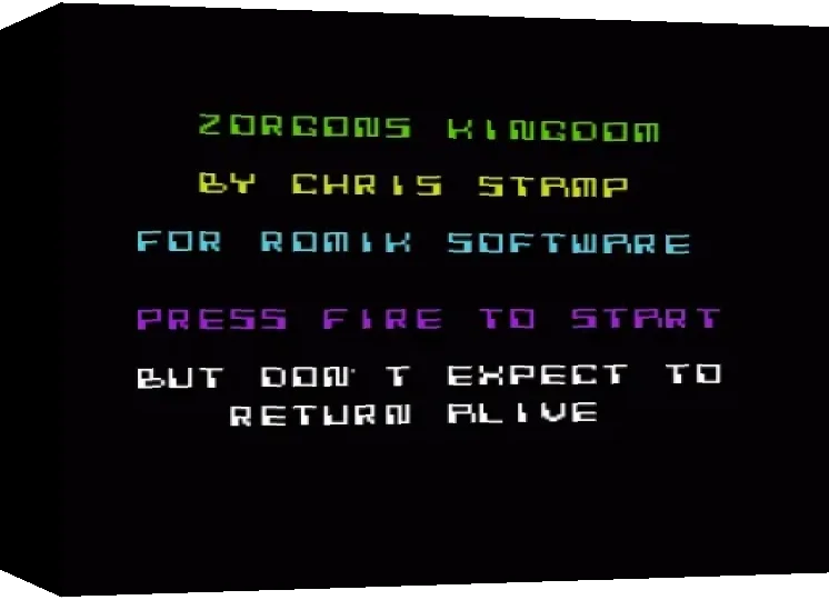 Zorgon's Kingdom — box-3D (WOR)