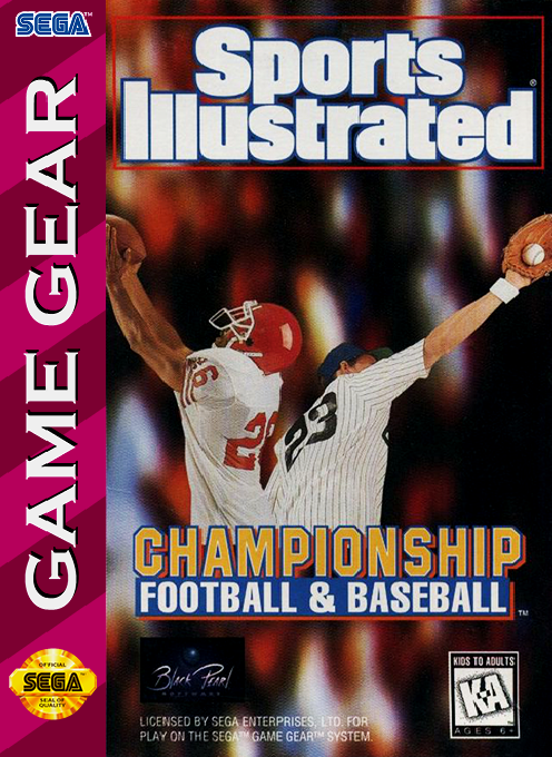 Sports Illustrated Championship Football And Baseball box art