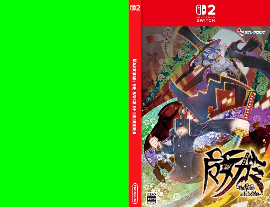 Majogami - The Witch of Luludidea — box-texture (JP)