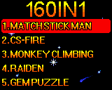 My Arcade Gamer Mini 160-in-1 — sstitle (WOR)