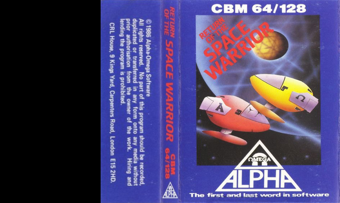 Return of the Space Warrior — box-texture (EU)