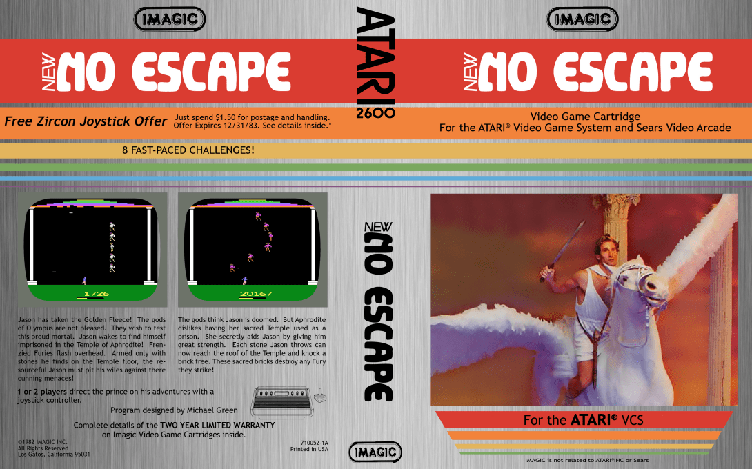 No Escape! — box-texture (US)