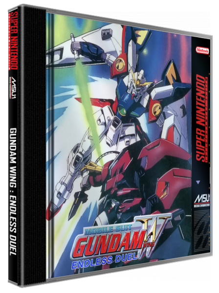 Gundam Wing : Endless Duel — box-3D (WOR)