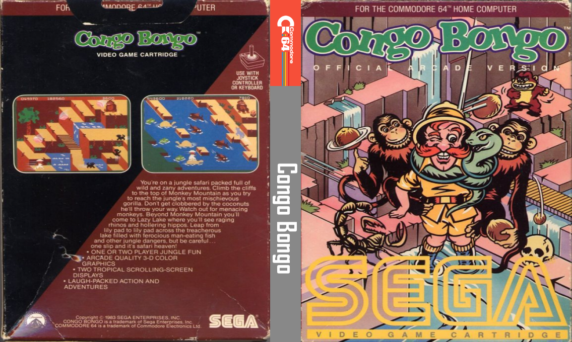 Congo Bongo — box-texture (US)