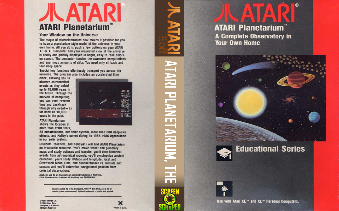 The Atari Planetarium — box-texture (US)