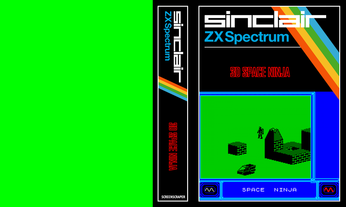 3D Space Ninja — box-texture (SS)