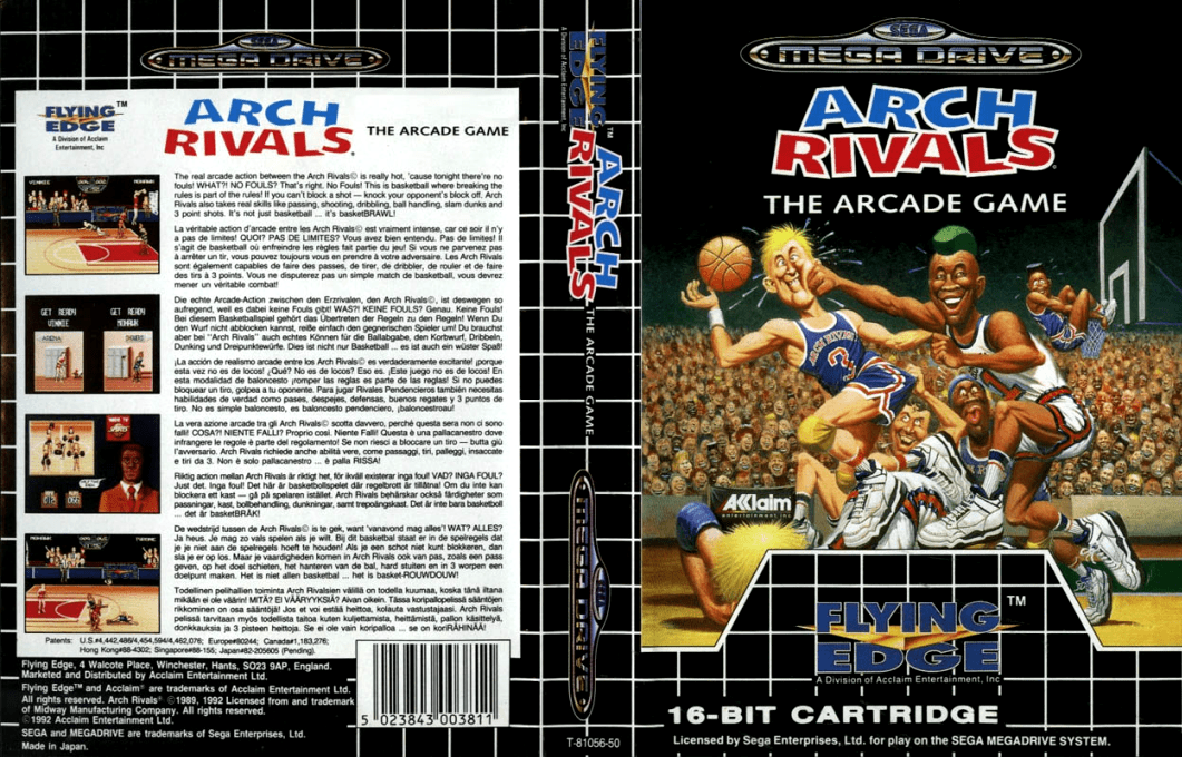Arch Rivals - The Arcade Game — box-texture (EU)