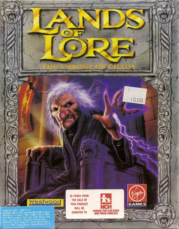 Lands Of Lore - The Throne Of Chaos — box-2D (EU)