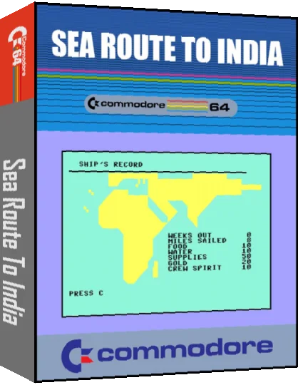 Sea Route to India — box-3D (CUS)