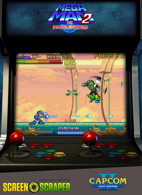 Mega Man 2: The Power Fighters — box-2D (SS)
