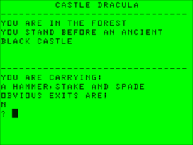 Castle Dracula — ss (WOR)
