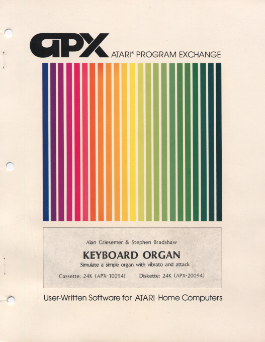 Keyboard Organ box art