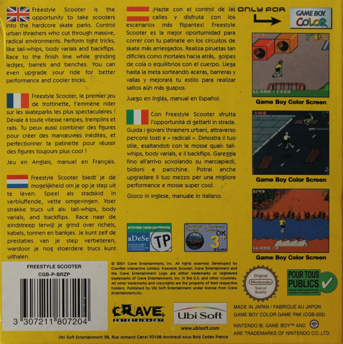 Razor Freestyle Scooter — box-2D-back (EU)