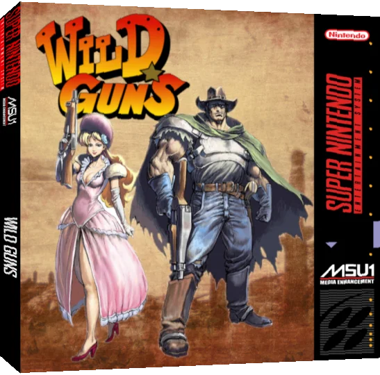 Wild Guns — box-3D (US)