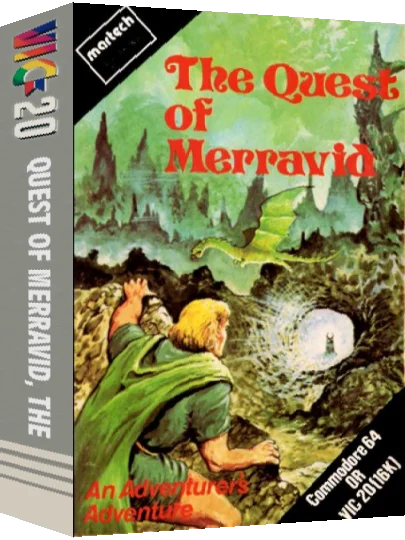 The Quest of Merravid — box-3D (EU)